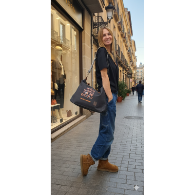 Kopie von Bolso de Tela “El mundo cambia con tu ejemplo, no con tu opinión”