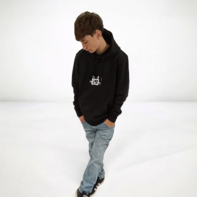 Sudadera unisex “Reflejo Gatuno” – Gatos de Calle