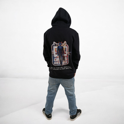 Sudadera unisex “Reflejo Gatuno” – Gatos de Calle