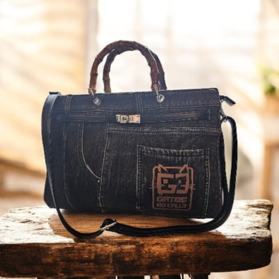 Bolso Denim Urbano Gatos de Calle